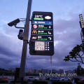 โฆษณากลางแจ้ง P4 LED Street Pole Billboards